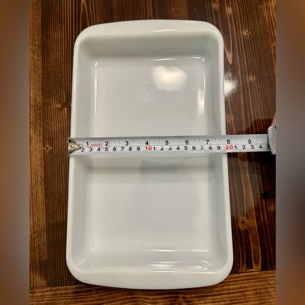 Vintage Pyrex‎ Opal White Baking Dish